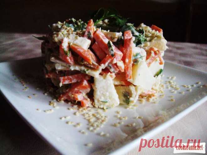 Салат-импровизация / Овощные салаты / Кукорама — вкусные рецепты!