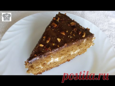 🍰 Простой рецепт Пирога (кофейный пирог).