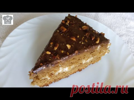 🍰 Простой рецепт Пирога (кофейный пирог).
