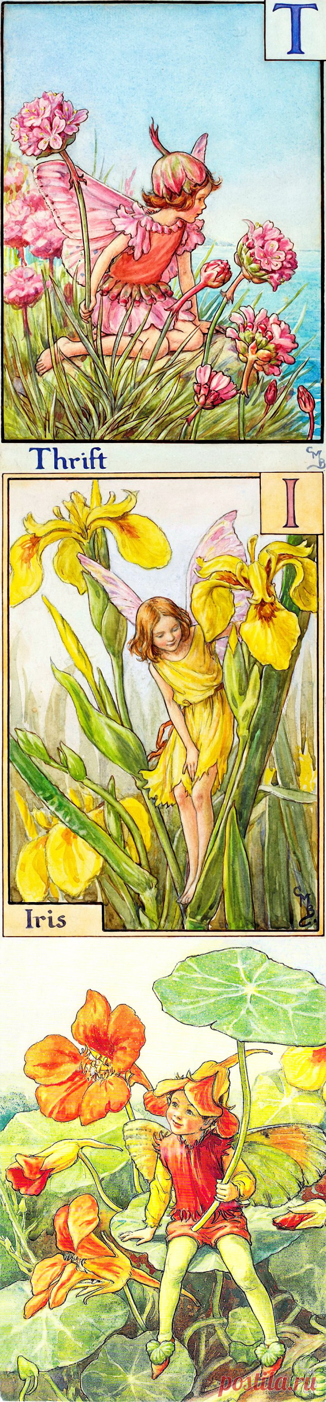 Добро пожаловать в мир Цветочных фей! Художница Cicely Mary Barker. Часть 1.