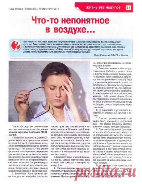 Метеочувствительность