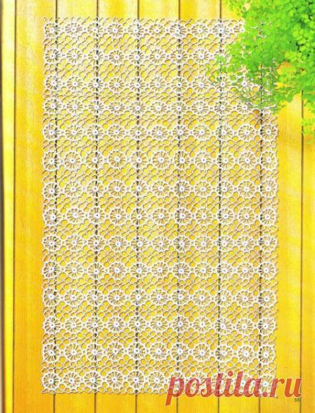 Tablecloth of motifs