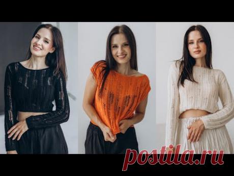 Супер ХИТ🔥 Рваная кофточка! Описание и схема узора!