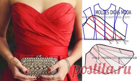 Моделируем лиф #выкройка