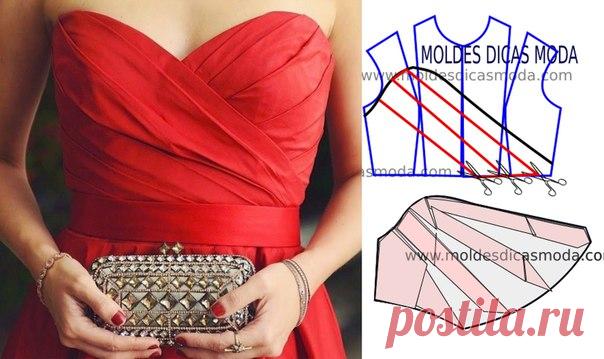 Моделируем лиф #выкройка