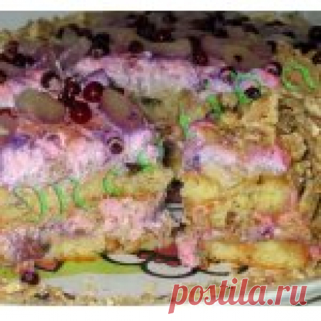 Торт "Серенада любви" Кулинарный рецепт