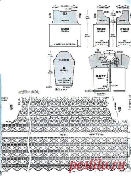 Эффектные и удобные модели крючком от японских дизайнеров - современные тренды нормкора! | Вязалки Веселого Хомяка | Дзен