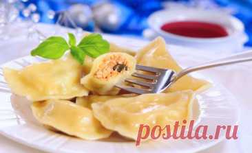 Вареники с картошкой и грибами