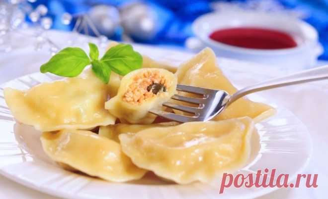Вареники с картошкой и грибами