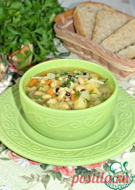 Капустный суп с фасолью - кулинарный рецепт