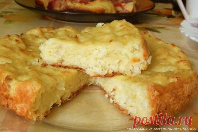 Капустная шарлотка