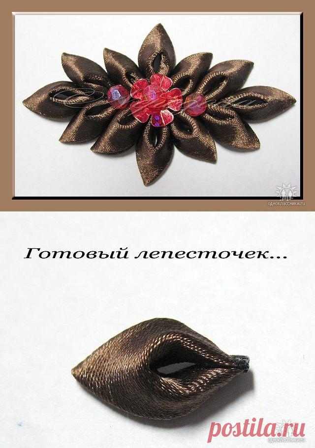 Мастер класс по изготовлению острых "перевернутых" лепестков.