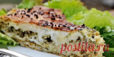 Пирог со шпинатом и сыром : Выпечка : Кулинария : Subscribe.Ru