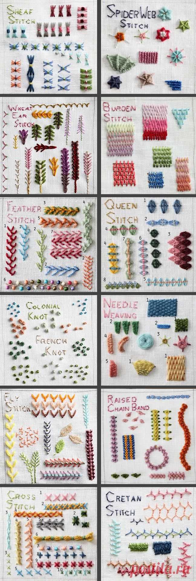 Donna Lewis приколол(а) это к доске Embroidery