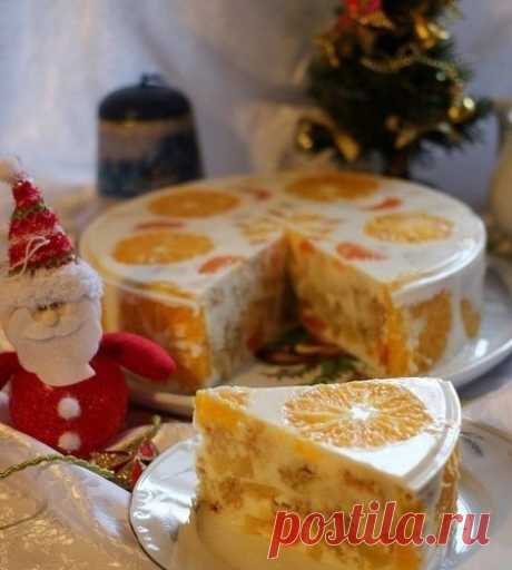 Желейный торт «Фруктовый»