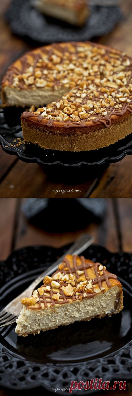 Cheesecake с мед, канела и фъстъци Моите печени стоки