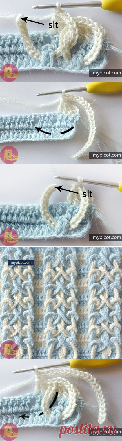 Неповторимый узор крючком — Сделай сам, идеи для творчества - DIY Ideas,ч.1