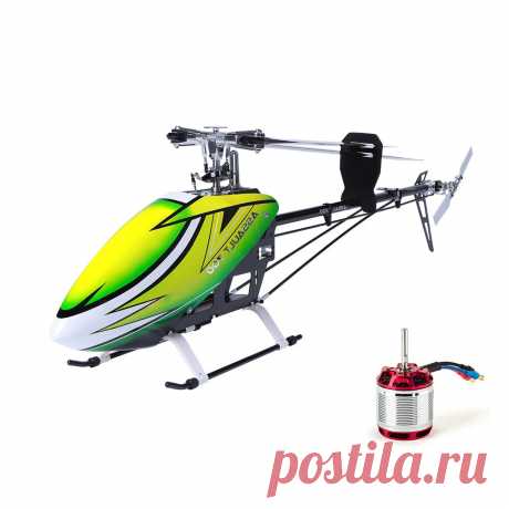 Jczk 700 dfc 6ch 3d flying shaft drive rc helicopter kit with 530kv brushless motor Sale - Banggood.com