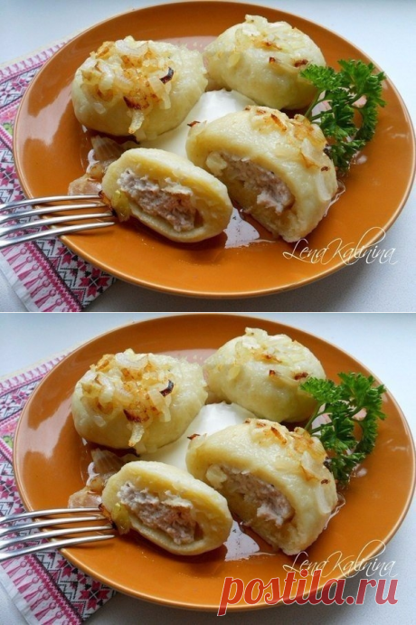 Как приготовить картофельные галушки с мясом  - рецепт, ингридиенты и фотографии
