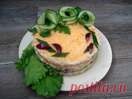 Салат Праздничный букет - Кормежка.ру