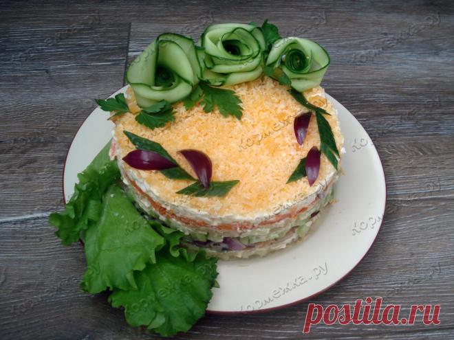 Салат Праздничный букет - Кормежка.ру