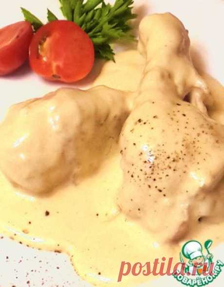 Курица по-эльзасски в горчичном соусе - кулинарный рецепт