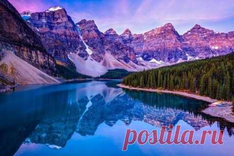 Озера в провинции Альберта, Канада