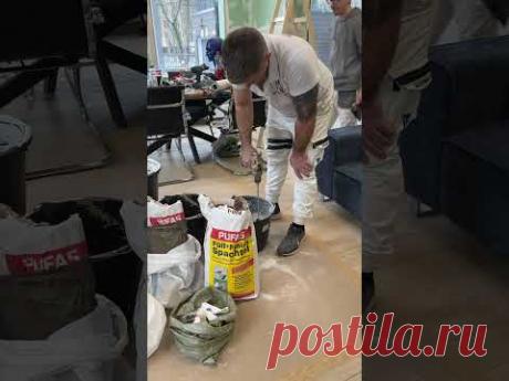 Гипсополимер для заделки стыков. #pufas #гипсополимер #гкл #стыки #москва #малярныйцентр #ремонт