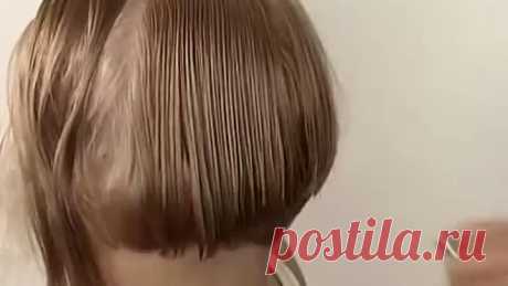 Как стричь боб каре масер класс. Bob haircut master class