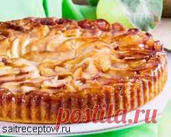 Творожный пирог с яблоками | Сайт рецептов
