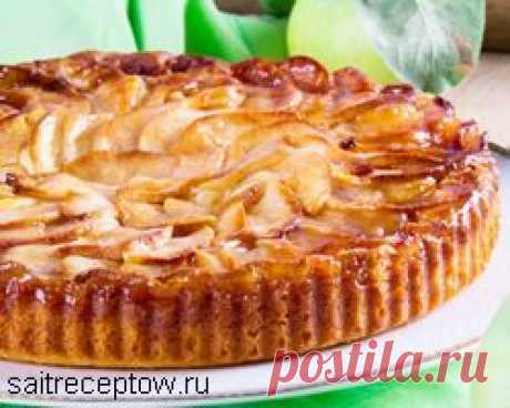 Творожный пирог с яблоками | Сайт рецептов