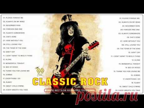 Top 100 Best Classic Rock Songs Of All Time - 70s 80s 90s Rock Playlist 🔥 Quen, ACDC,Bon Jovi,CCR,U2