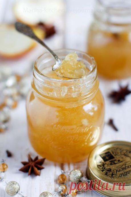 Яблочный джем для праздничных лакомств - Home is in the kitchen