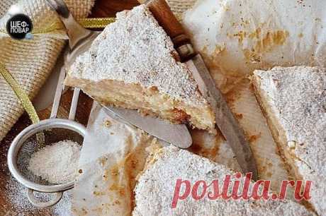 Кулинарные рецепты: Насыпной яблочный пирог