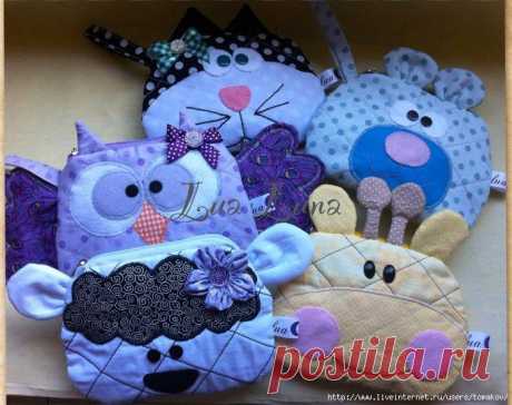 Детские сумочки-кошелёчки.