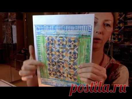 Как легко и просто   достроить детское  одеялко?