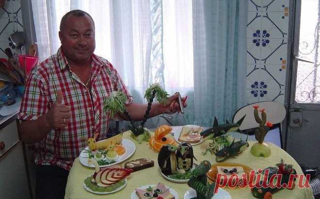 ЗАВТРАК ДЛЯ ВНУКОВ !!!  **Дедушка -импровизатор!
