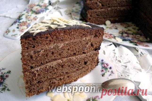 Торт Прага пошаговый рецепт с фото в домашних условиях | Торт Пражский на Webspoon.ru