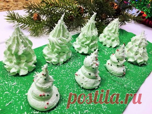 Праздничный Зефир ЁЛОЧКА. Простой рецепт вкуснейшего десерта. рецепт с фото
