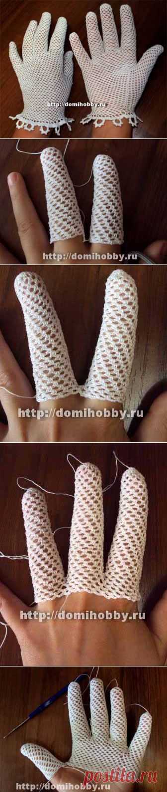 Ажурные перчатки | Искусница