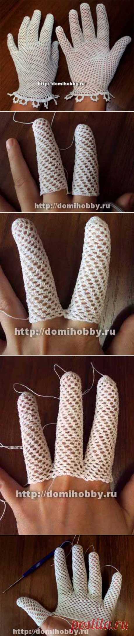 Ажурные перчатки | Искусница