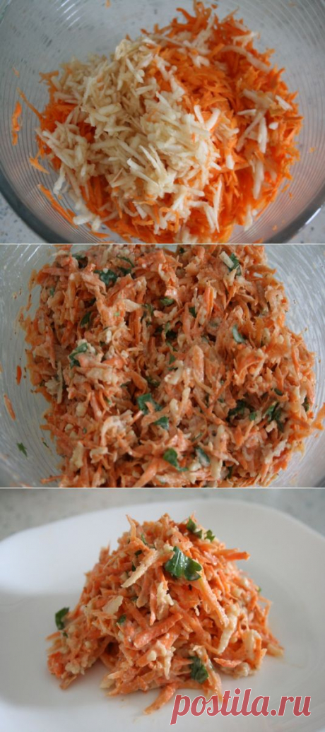 Португальская кухня: салат из моркови с йогуртной заправкой | Белорусский женский портал VELVET.by