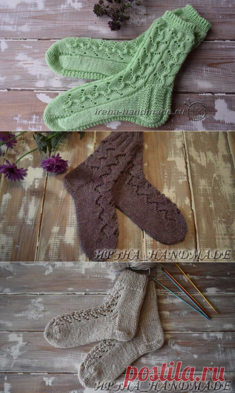 Носки (вязание, схемы и фото) 4 - Irena Handmade