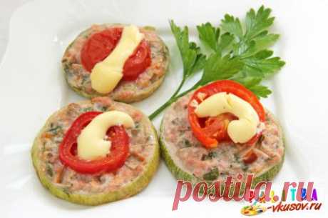 Кабачки с фаршем в духовке (фото-рецепт)