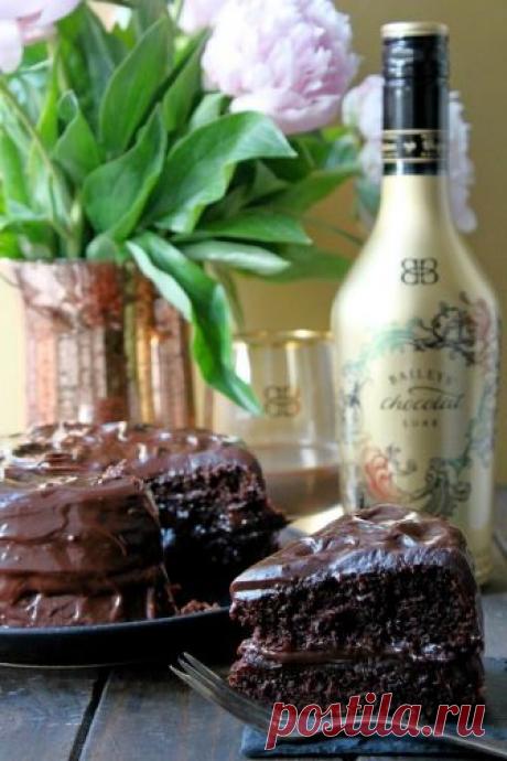 Шоколадов фъдж кейк с Бейлис / Baileys chocolate fudge cake