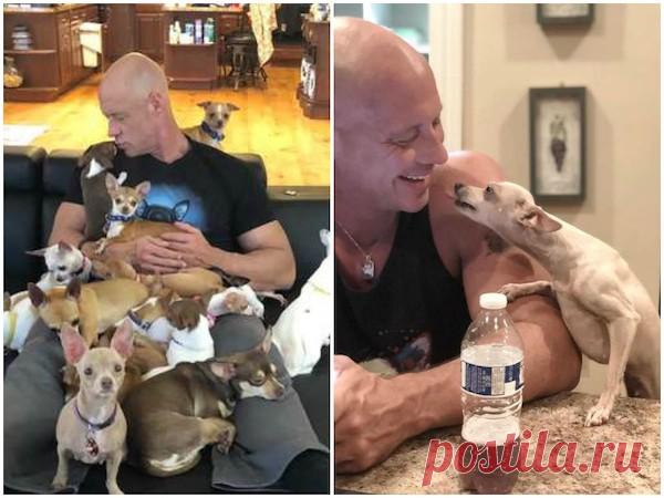 Атлет всю жизнь ненавидел мелких собак, пока не встретил одну чихуахуа Трогательная история о том, как одна маленькая собачка вытащила из депрессии, и круто изменила жизнь одного большого парня.




ИСТОЧНИК: PETPOP.CC




Всю свою жизнь атлет Бобби Хамфриз из американского города Бунсборо любил больших собак, и никогда не признавал мелкие породы вроде чихуах