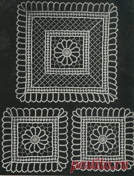 crocheted lace