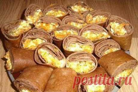 Печеночные блинчики с начинкой — lovecook.me