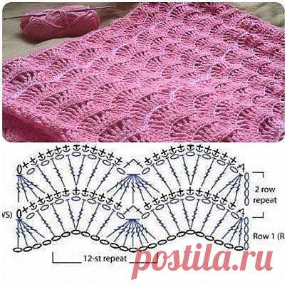 Вязание-крючок-Рисунки и схемы > Узор.