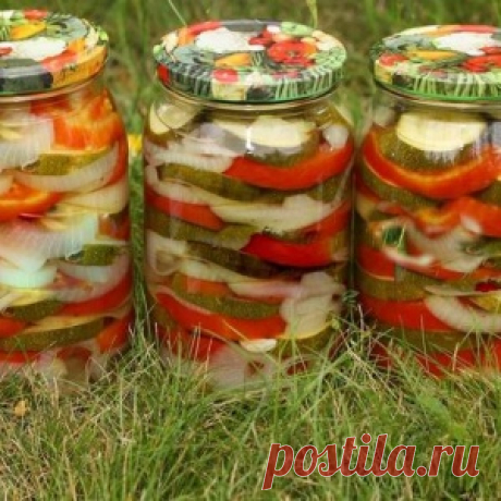 СЛОЕНЫЙ КОНСЕРВИРОВАННЫЙ САЛАТ